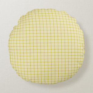 Modern Abstract Texture design Round Cushion