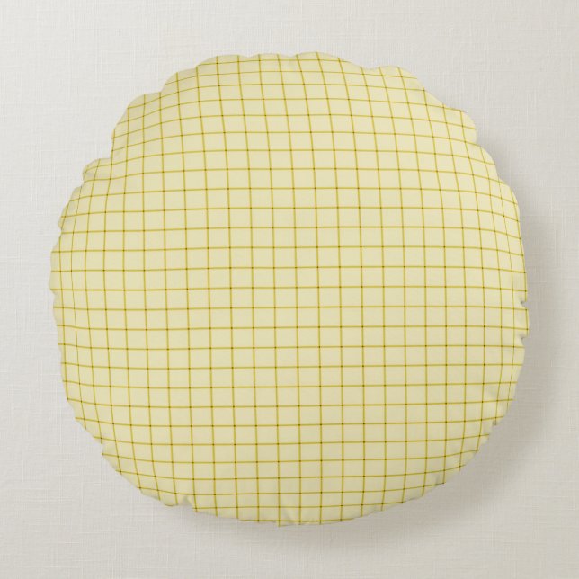 Modern Abstract Texture design Round Cushion (Front)