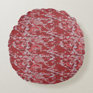 Modern Abstract Texture design Round Cushion