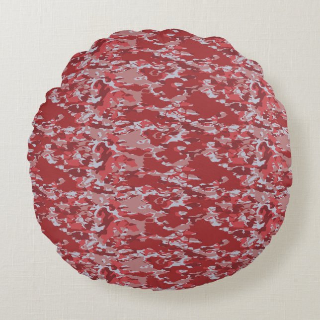 Modern Abstract Texture design Round Cushion (Front)