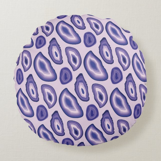 Modern Abstract Texture design Round Cushion (Front)