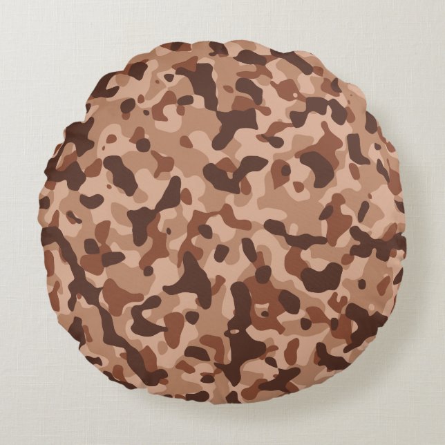 Modern Abstract Texture design Round Cushion (Front)