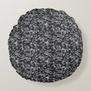 Modern Abstract Texture design Round Cushion