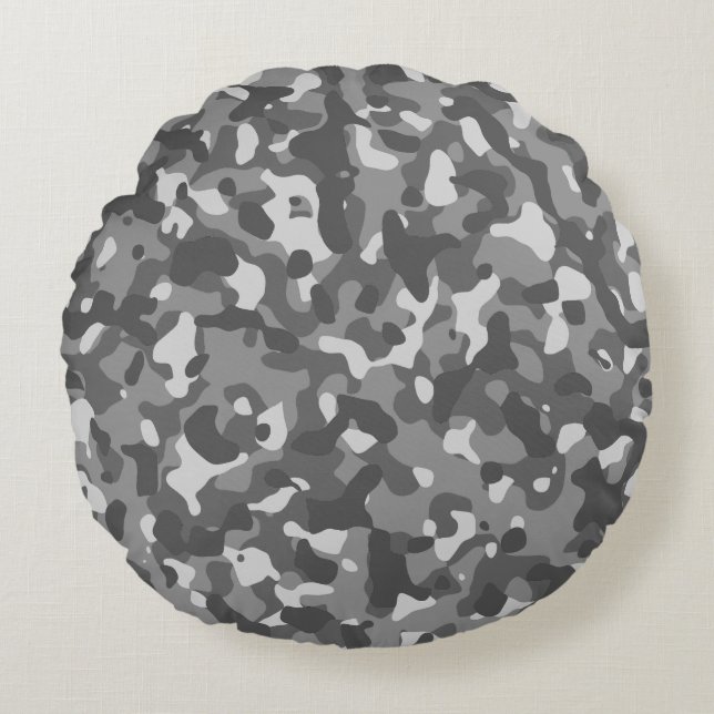 Modern Abstract Texture design Round Cushion (Front)