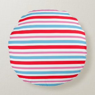 Modern Abstract Texture design Round Cushion