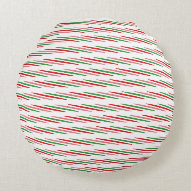 Modern Abstract Texture design  Round Cushion (Front)