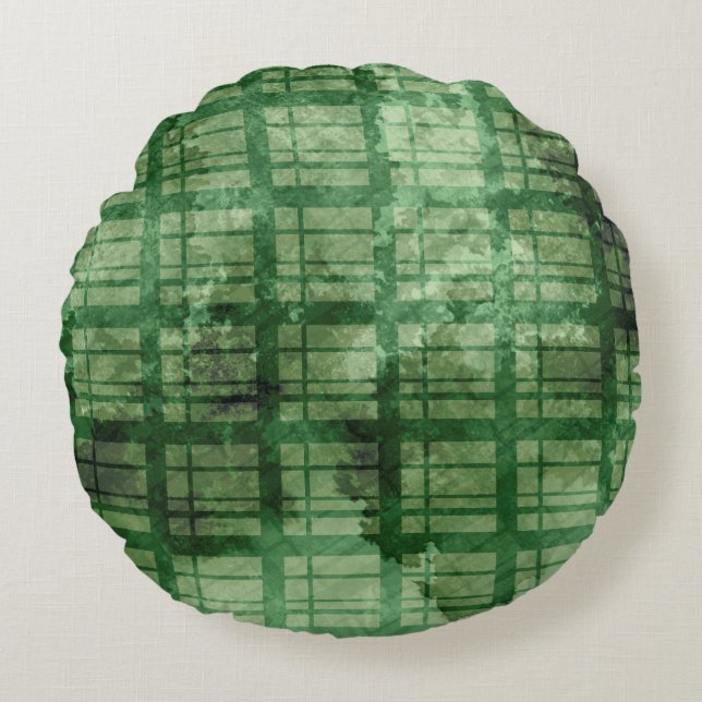 Modern Abstract Texture design Round Cushion (Front)