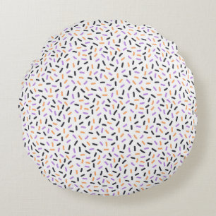 Modern Abstract Texture design Round Cushion
