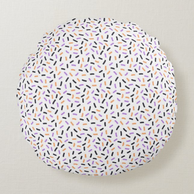 Modern Abstract Texture design Round Cushion (Front)