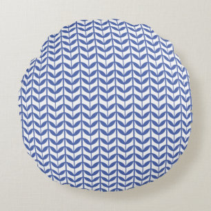 Modern Abstract Texture design Round Cushion