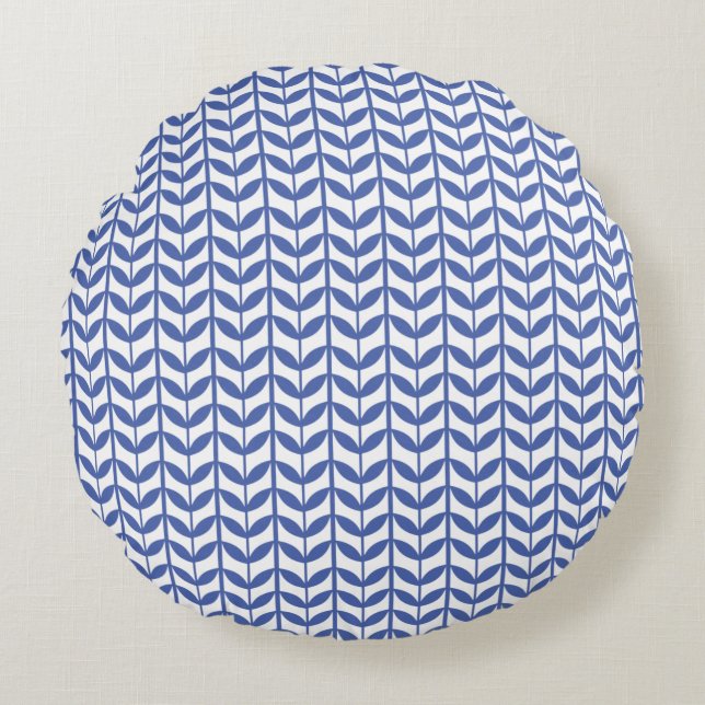 Modern Abstract Texture design Round Cushion (Front)