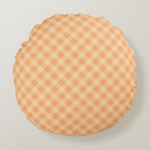 Modern Abstract Texture design Round Cushion