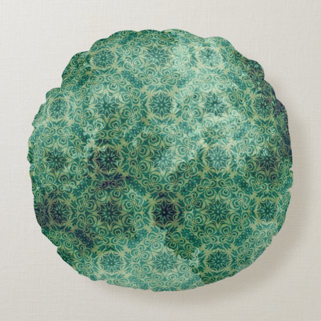 Modern Abstract Texture design Round Cushion (Front)