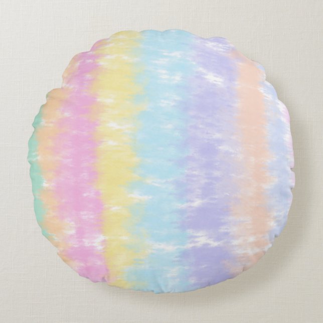 Modern Abstract Texture design Round Cushion (Front)