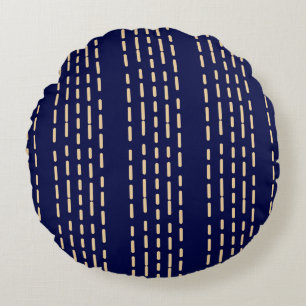 Modern Abstract Texture design Round Cushion