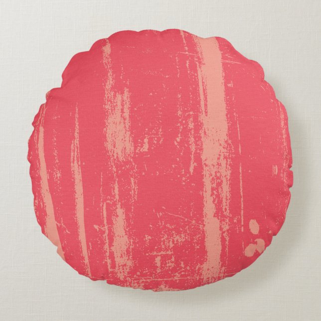 Modern Abstract Texture design Round Cushion (Front)