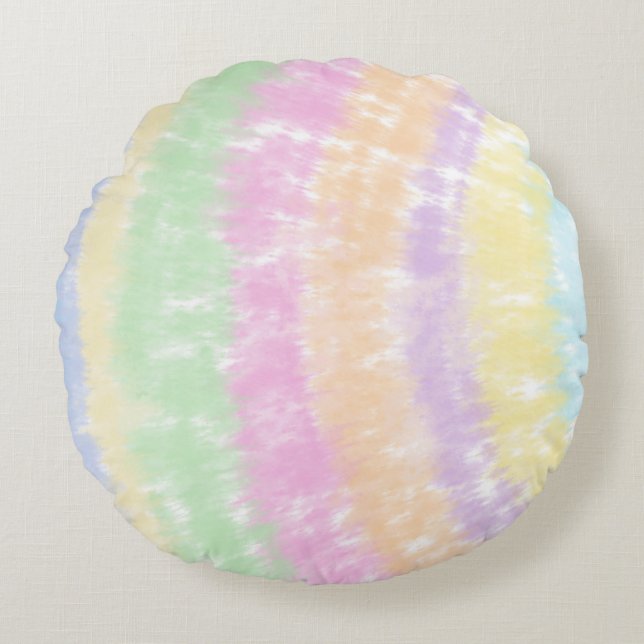 Modern Abstract Texture design Round Cushion (Front)