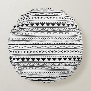 Modern Abstract Texture design Round Cushion