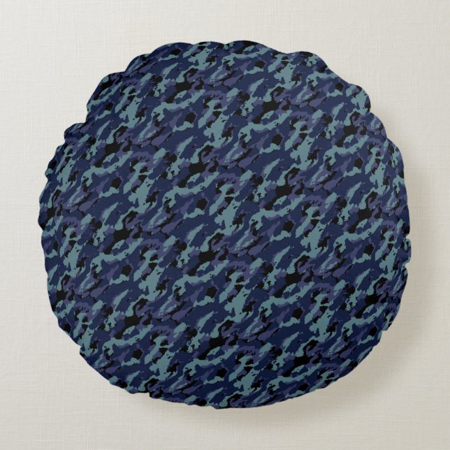 Modern Abstract Texture design Round Cushion (Front)