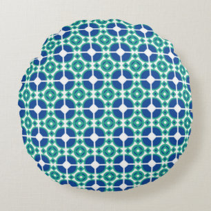 Modern Abstract Texture design Round Cushion