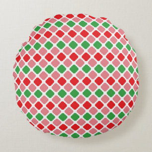 Modern Abstract Texture design Round Cushion