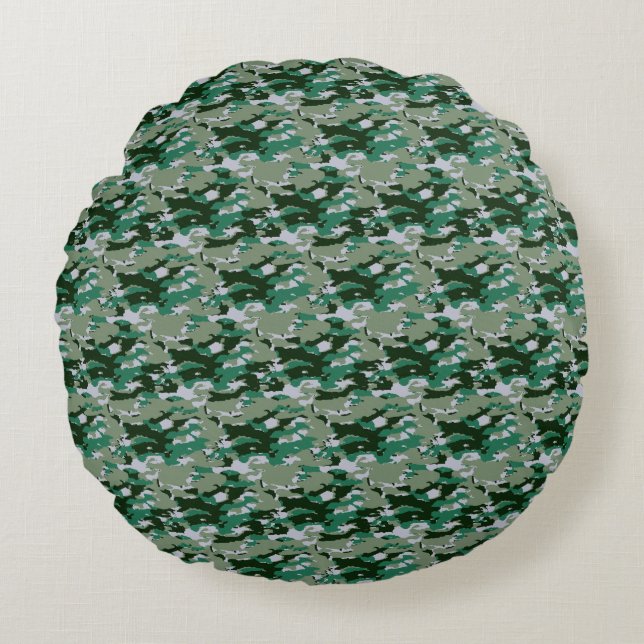Modern Abstract Texture design Round Cushion (Front)