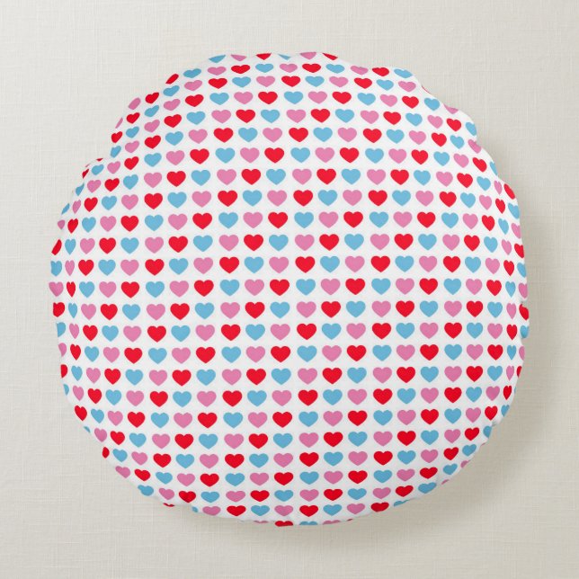 Modern Abstract Texture design Round Cushion (Front)