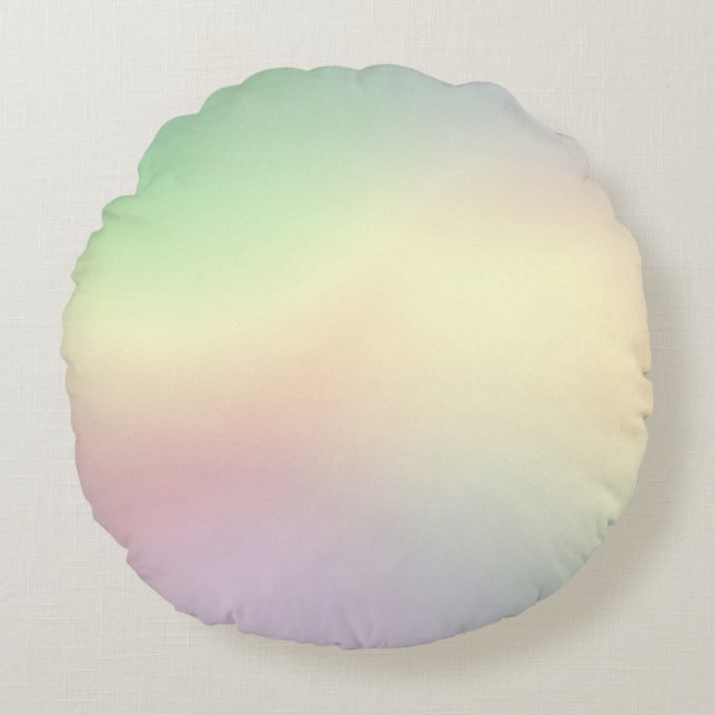 Modern Abstract Texture design  Round Cushion (Front)