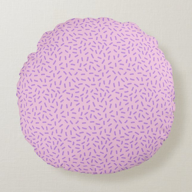 Modern Abstract Texture design Round Cushion (Front)