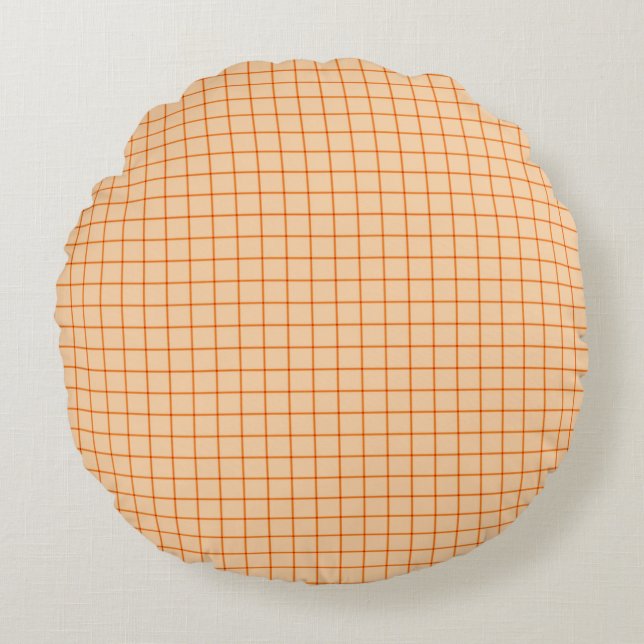 Modern Abstract Texture design Round Cushion (Front)