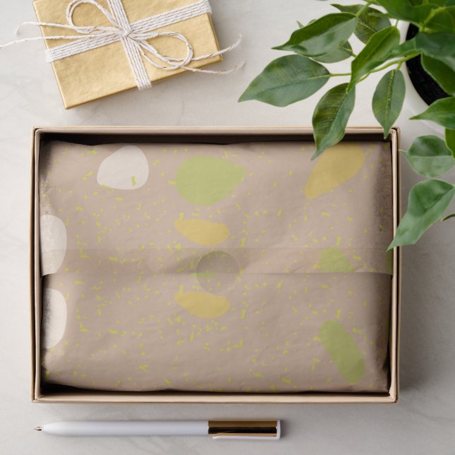 Modern Abstract Texture design Tissue Paper (Gift)