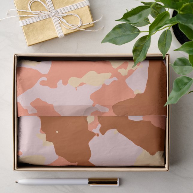 Modern Abstract Texture design Tissue Paper (Gift)