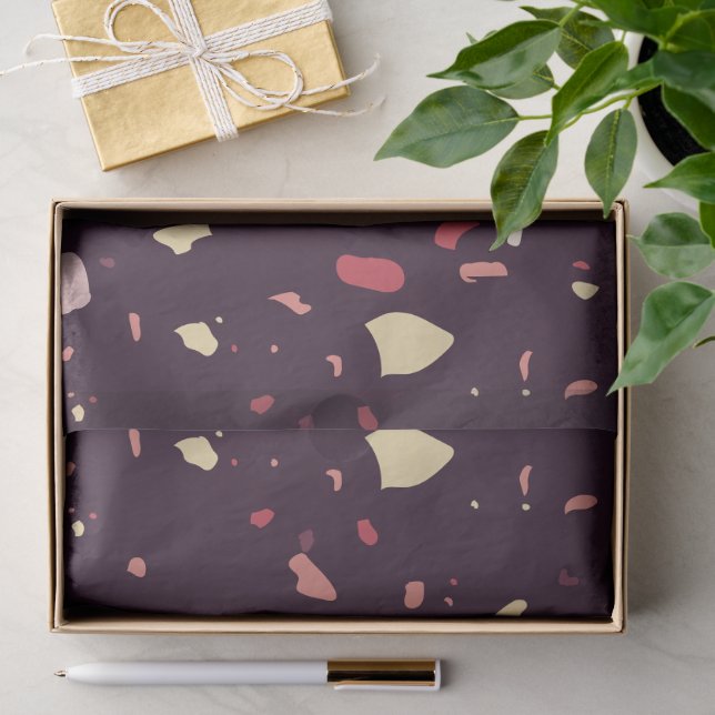 Modern Abstract Texture design Tissue Paper (Gift)
