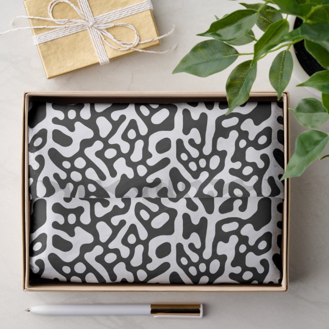 Modern Abstract Texture design Tissue Paper (Gift)