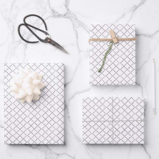 Modern Abstract Texture design Wrapping Paper Sheet (Front)