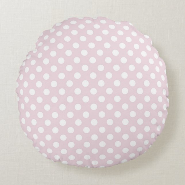 Modern Abstract Texture Round Cushion (Front)