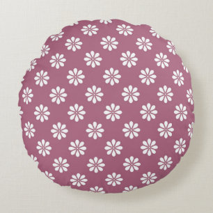 Modern Abstract Texture Round Cushion