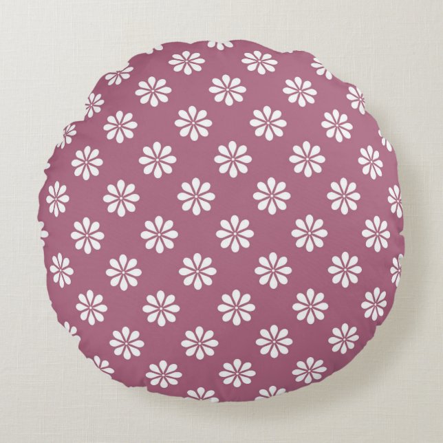 Modern Abstract Texture Round Cushion (Front)
