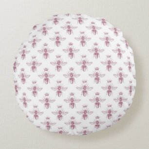 Modern Abstract Texture Round Cushion
