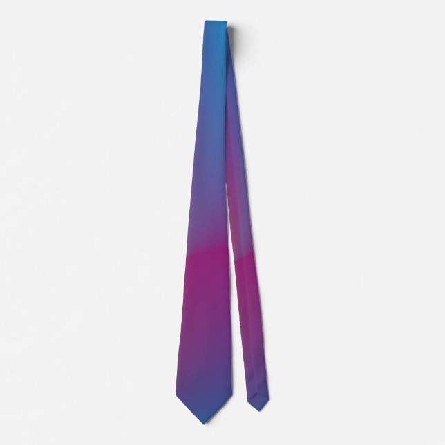 Modern abstract three colors tie (Front)