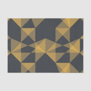 Modern, abstract, urban geometric triangle pattern tissue paper