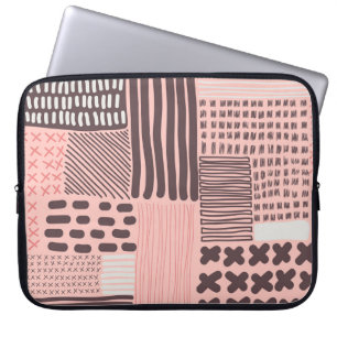 Modern abstract: vintage seamless texture. laptop sleeve