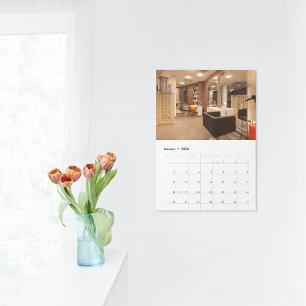 Modern Abstract Woman Beauty Face Logo  Calendar