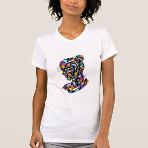 Modern Abstract Woman's Tee
