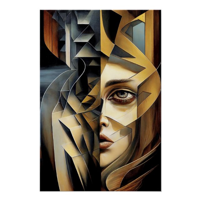 Modern Abstractions Poster (Front)