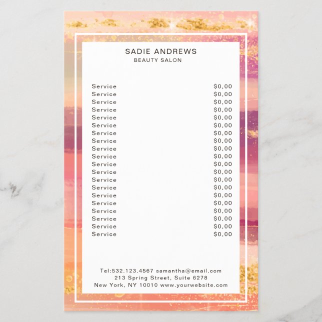 Modern Abstrakt  Flyer (Front)