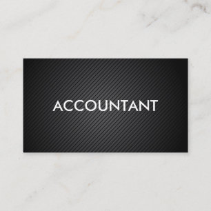 Modern Accountant Business Card
