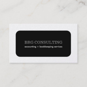 Modern Accountant Business Card