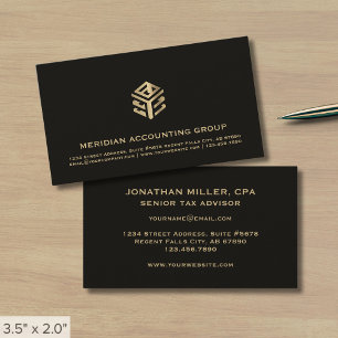 Modern Accounting Business Cards