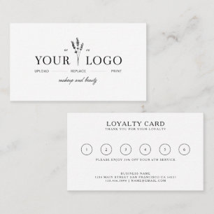 Modern Add Your Logo Beauty Gift Certificate